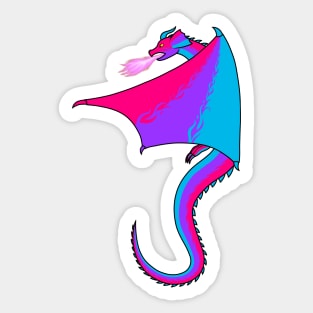 Fly With Pride, Dragon Series - Androgyne Sticker